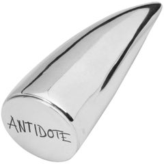 JvdF Sterling Silver Pill Case with "Antidote" or "Poison" Engraving