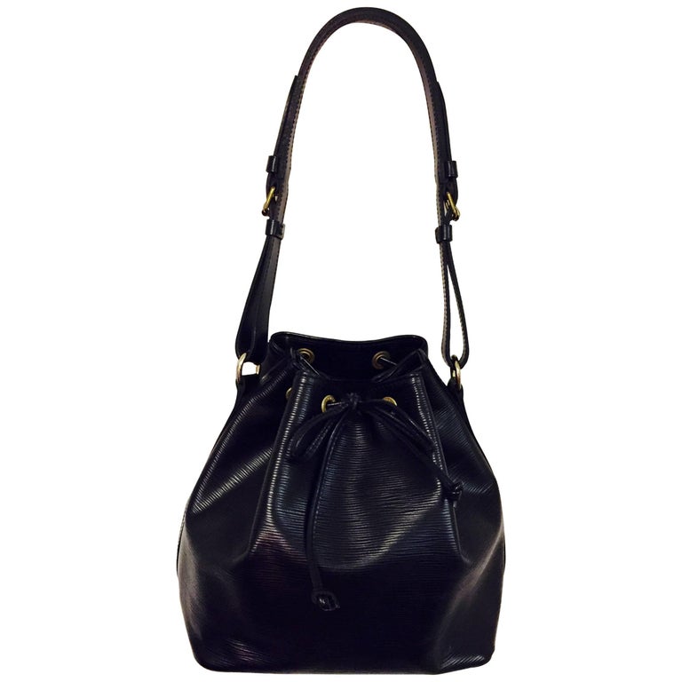 Louis Vuitton 2010 Pre-owned Petite Noé Bucket Bag - Black