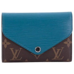 Louis Vuitton Marie-Lou Compact Wallet Monogram Canvas And Epi Leather