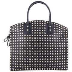 Valentino Rockstud Convertible Dome Tote Full Studded Leather