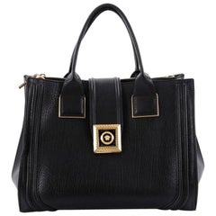 Versace New Icon Convertible Tote Leather