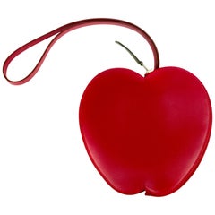 Hermes Tutti Frutti Apple Clutch