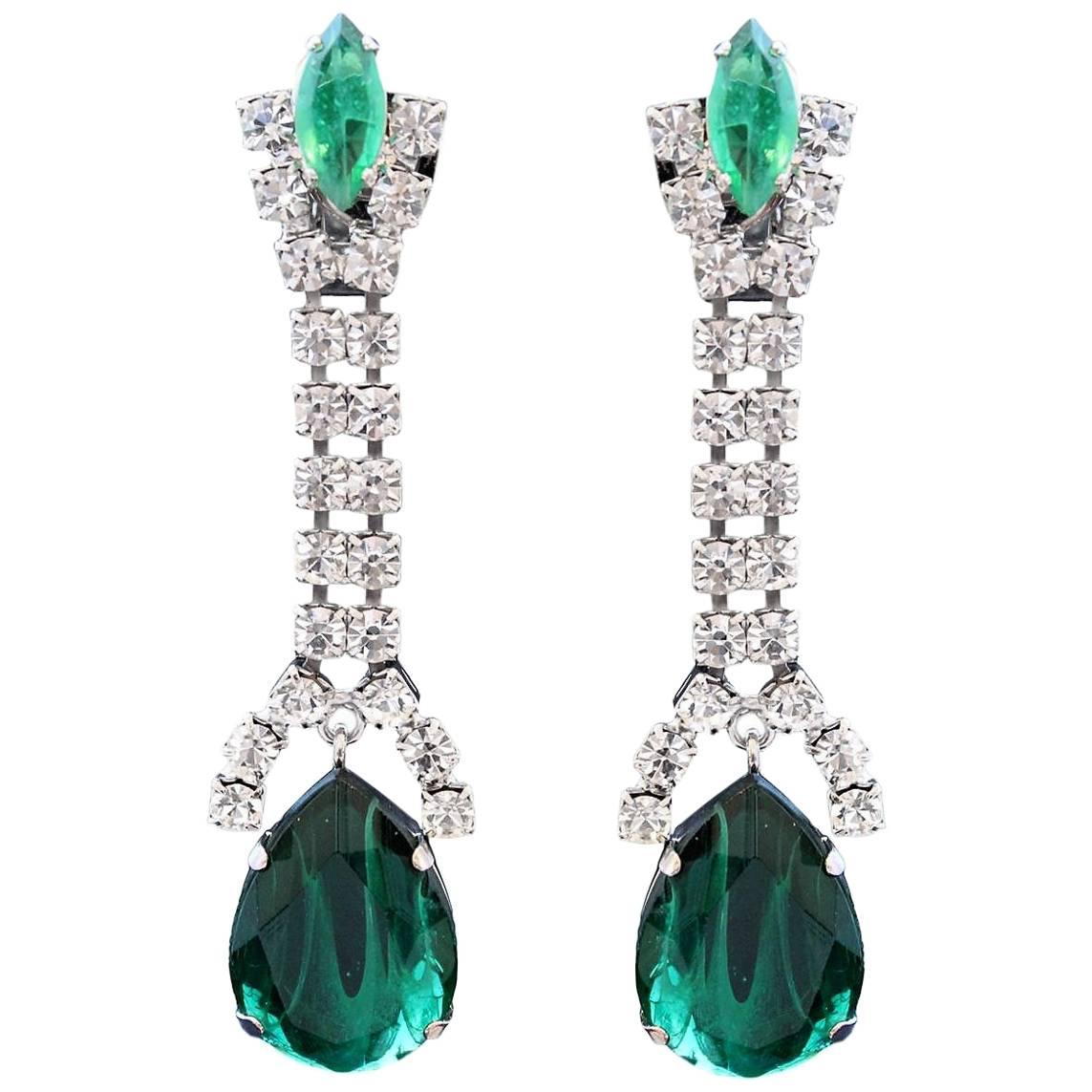 Carlo Zini Emerald Pendants For Sale