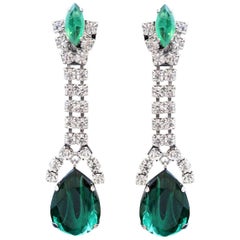 Carlo Zini Emerald Pendants