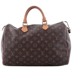 Louis Vuitton Speedy Handbag Monogram Canvas 35