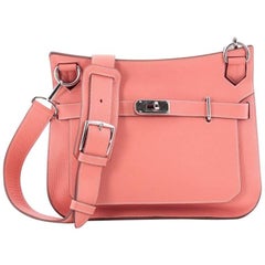 Hermes Clemence 31 Jypsiere Handbag