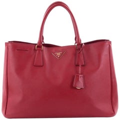Prada Lux Open Tote Saffiano Leather Medium