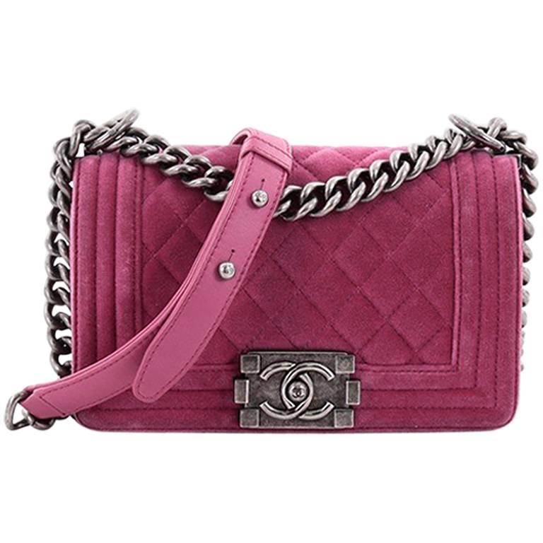 Chanel Pink Velvet Bag 6 For Sale on 1stDibs pink velvet chanel luggage pink velvet chanel bag pink velvet chanel luggage price