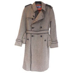 Comme Des Garcons Junya Watanabe Man's Trench Coat L