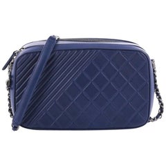Chanel Coco Boy Large Quilted Leather Camera Bag