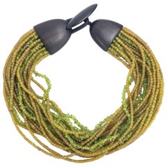 Monies Gerda Lyngaarrd Unsigned Peridot Collar