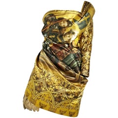 Alexander McQueen 2010 Stephan L.15th. Cent. Church Paintings Annunciation Dress
