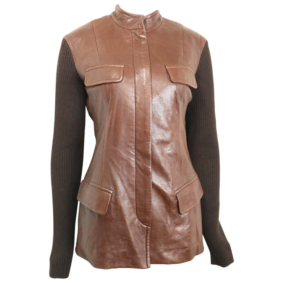 Chanel Gold Leather Vest at 1stDibs | chanel leather vest, gold vest ...