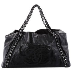 Chanel Modern Chain Tote Caviar East West 