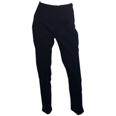 Prada silk high waisted skinny pant 