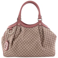Gucci Sukey Tote Diamante Canvas Medium