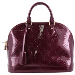 Louis Vuitton Monogram Vernis PM Alma Handbag