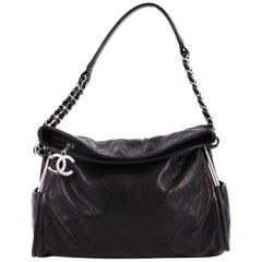  Chanel Ultimate Soft Hobo Quilted Leather Medium