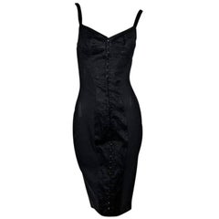 Black Dolce & Gabbana Bustier Dress