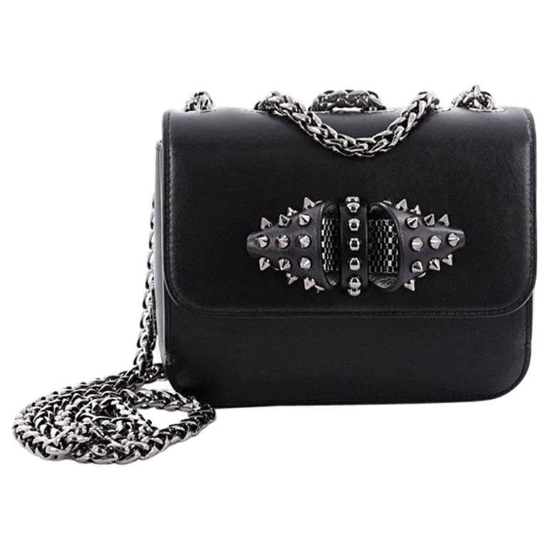 Christian Louboutin Sweet Charity Crossbody Bag Spiked Leather Baby
