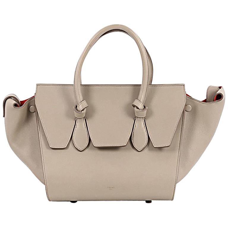 Celine Phantom Handbag Grainy Leather Medium At 1stdibs Celine Tie Knot Tote Smooth Leather Mini