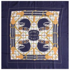 Hermes Vintage Silk Scarf