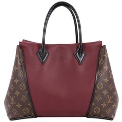 Louis Vuitton W Tote Monogram Canvas and Leather PM