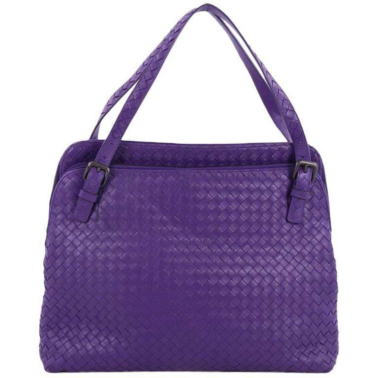 Bottega Veneta Double Compartment Tote Intrecciato Nappa Large