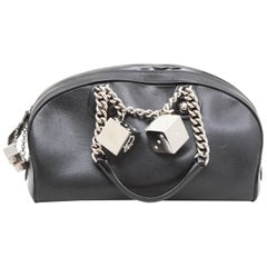 Christian Dior Bag in Black Grained Leather