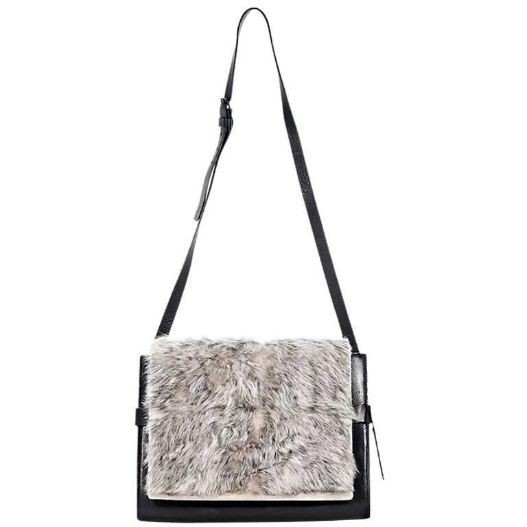 Grey Zero + Maria Cornejo Fur & Leather Ima Bag