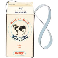 Retro Moschino Milk Carton Handbag, Circa 1990's