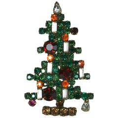 Vintage Weiss Christmas Tree Brooch