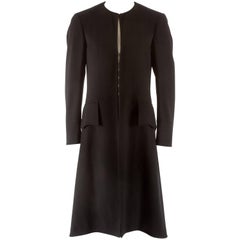 Gucci Autumn-Winter 2006 Men's black wool evening coat