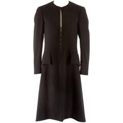 Used Gucci Autumn-Winter 2006 Men's black wool evening coat 