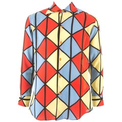 Vivienne Westwood Autumn-Winter 1989 Men's 'Voyage to Cythera' harlequin shirt