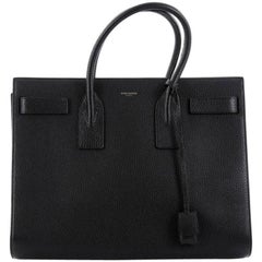Saint Laurent Sac de Jour Handbag Leather Medium