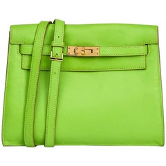 Hermès Kelly Sport Bag - Green Shoulder Bags, Handbags - HER28927