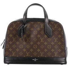 Louis Vuitton Dora Handbag Monogram Canvas and Calf Leather MM 
