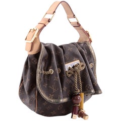 Louis Vuitton Limited Edition Monogram Kalahari PM Hobo Flap Bag 58lk38s at  1stDibs