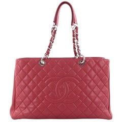 Chanel Quilted Caviar XL Grand Shopping Tote 