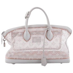 Louis Vuitton Limited Edition Monogram Transparence Lockit Bag 2012 For  Sale at 1stDibs