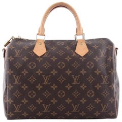 Louis Vuitton Speedy Bandouliere Bag Monogram Canvas 30