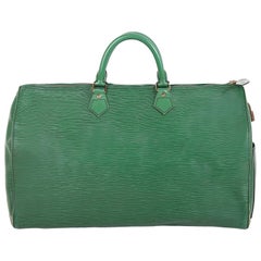 Louis Vuitton Green Epi Leather Speedy Bag, 1990