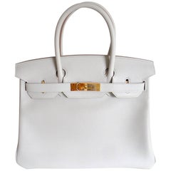 Hermes Birkin 30 Gris Perle Gold Hardware