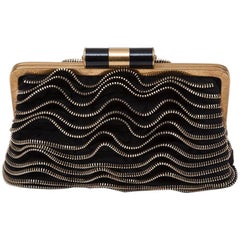 Yves Saint Laurent Satin Silk Muse Clutch