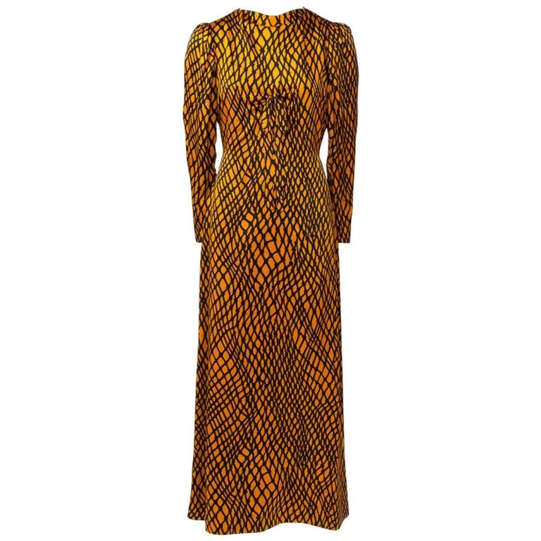 ysl evening dress Yves Saint Laurent by Tom Ford Black Organza Empire Waist Finale Gown –  PauméLosAngeles main image 0