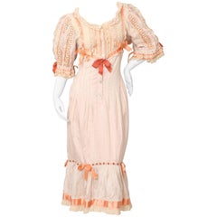 Vintage Lace and Bow Sweetheart Dress Royal Shakespeare Theater