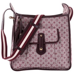 Louis Vuitton Pink Mini Lin Mary Kate Pochette GHW at 1stDibs