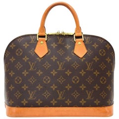 Louis Vuitton Alma Monogram Canvas Hand Bag