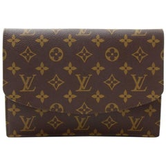 Louis Vuitton Vintage Pochette Rabat Monogram Canvas Clutch Bag